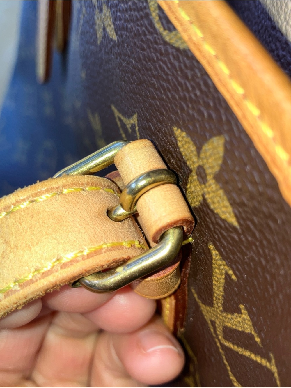 Louis Vuitton Monogram Bucket Bag in Brown and Tan - Picture 15 of 16